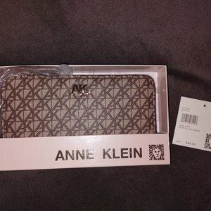 NWT Anne Klein Logo Wallet